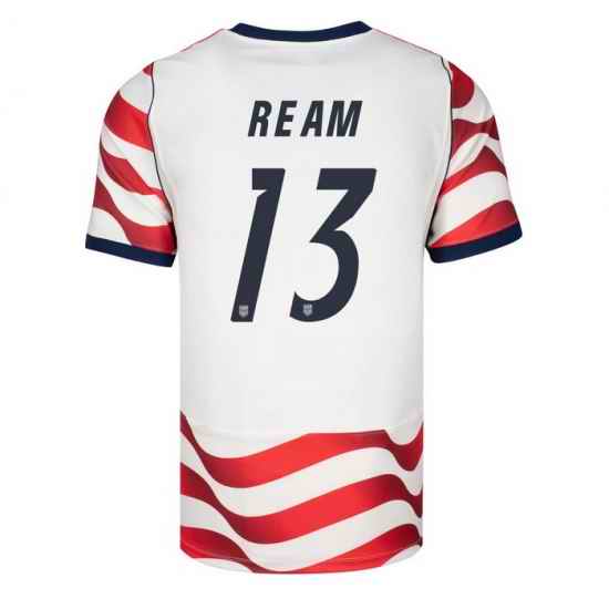 USA 2026 FIFA World Cup Soccer White Jersey Set ( Have Shorts ) Tim Ream #13